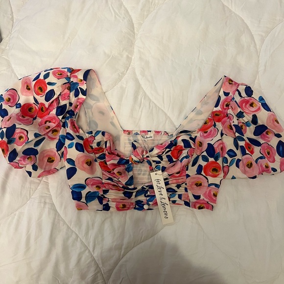 FOR LOVE AND LEMONS CROP TOP - Picture 5 of 6